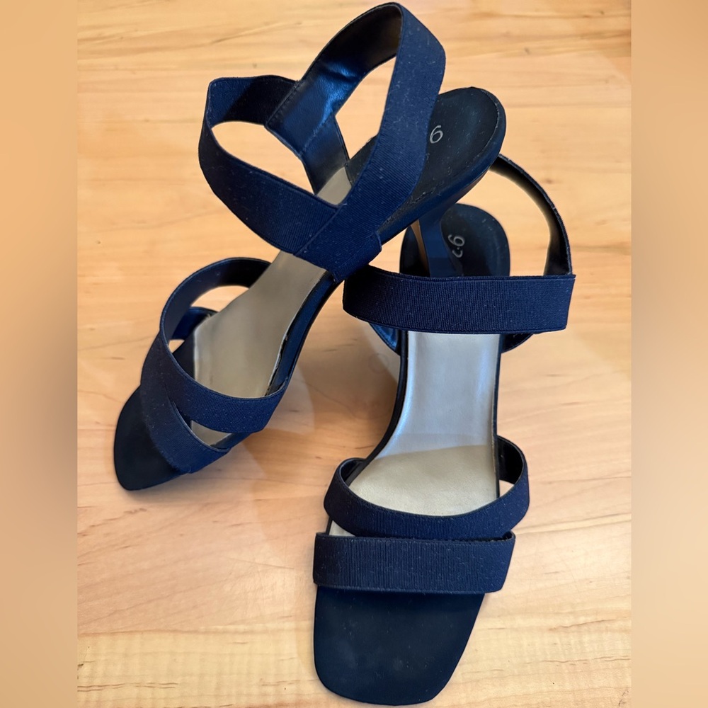 Elegant Navy Women's Heels